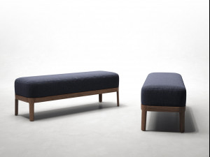 fulham bench by molteni c Modèle 3D