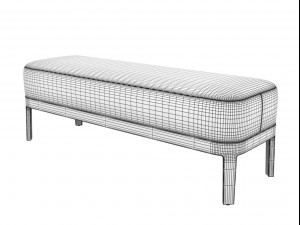 fulham bench by molteni c Modèle 3D