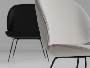 beetle lounge by gubi 3D Model