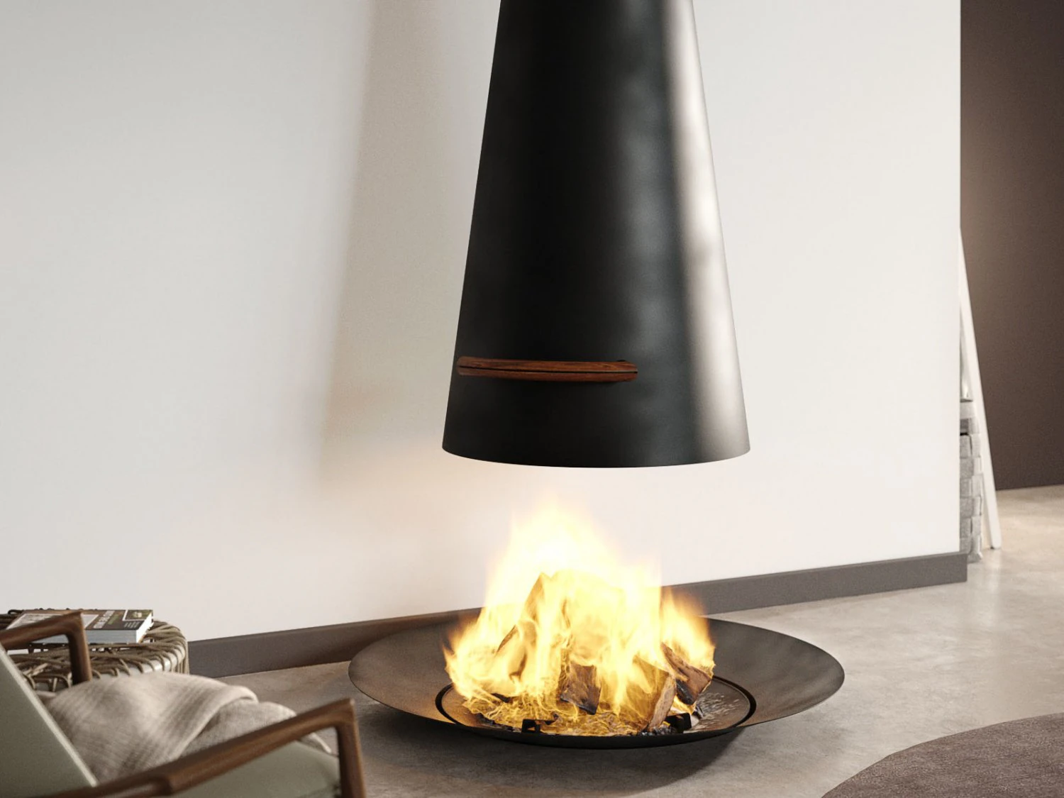 filiofocus telescopic fireplace by focus 3D Model .c4d .max .obj .3ds .fbx .stl .blend 