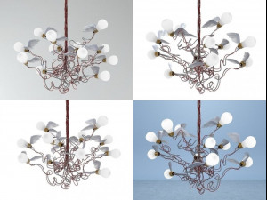 birdie pendant lamp by ingo maurer Model 3D