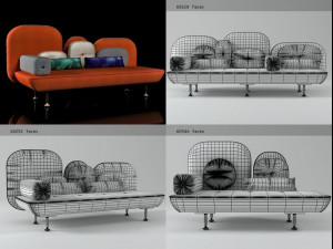 my beautiful backside - principessa by moroso Modelo 3D