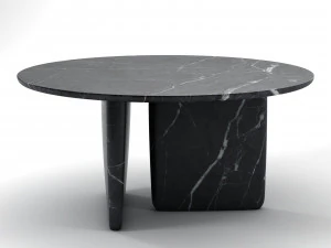 dining-tables bandb-italia jay-osgerby- edward-barber plastic natural-stone cement-and-concrete clas 3D Model
