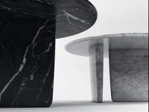 dining-tables bandb-italia jay-osgerby- edward-barber plastic natural-stone cement-and-concrete clas 3D Model