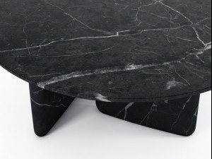 dining-tables bandb-italia jay-osgerby- edward-barber plastic natural-stone cement-and-concrete clas 3D Model