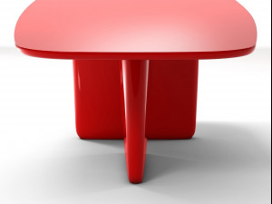 dining-tables bandb-italia jay-osgerby- edward-barber plastic natural-stone cement-and-concrete clas 3D Model