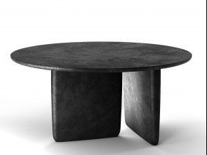 dining-tables bandb-italia jay-osgerby- edward-barber plastic natural-stone cement-and-concrete clas 3D Model
