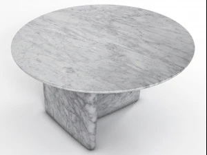 dining-tables bandb-italia jay-osgerby- edward-barber plastic natural-stone cement-and-concrete clas 3D Model