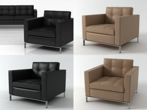 foster 502 armchair by walter knoll 3D Model