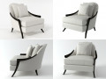 Cala Silhouette Lounge Chair by Christopher Guy 3D-Modell
