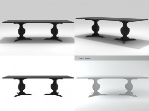 bieder 2580 large by zanotta 3D Model