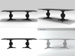 bieder 2580 grande por zanotta Modelo 3D