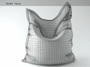 original beanbag by fatboy 3D Model