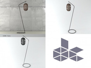 kai z lamp by kenneth cobonpue Modelo 3D