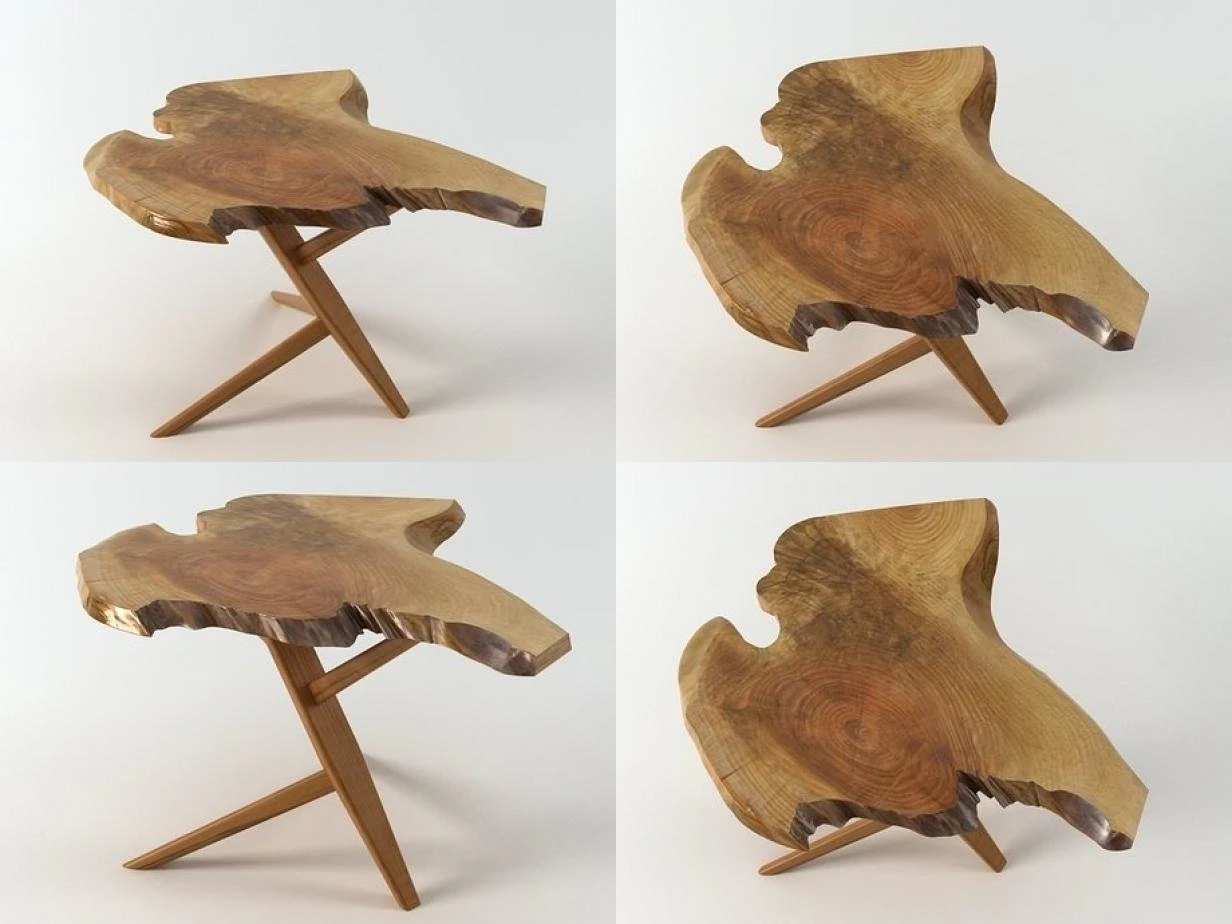 tavolino conoide Modello 3D .c4d .max .obj .3ds .fbx .stl .blend 