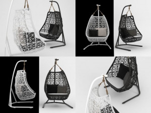 maia swing by kettal Model 3D