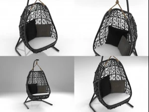 maia swing by kettal 3D Model
