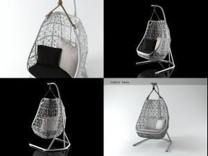 maia swing by kettal Modelo 3D