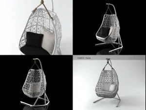 maia swing by kettal 3D Model
