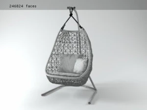 maia swing by kettal 3D Model