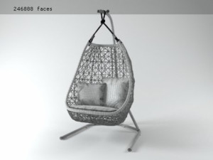 maia swing by kettal Modelo 3D