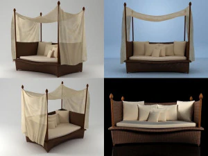 r&ecirc;verie grande par Dedon Modèle 3D