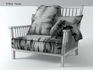 gray 01 by gervasoni 3D Model