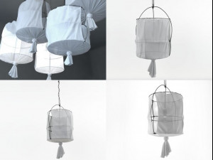 koushi lamp 3D Модель