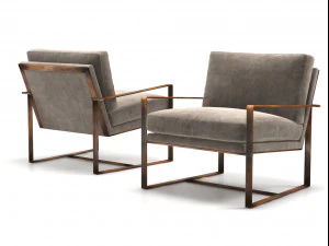 kursi hantu oleh luxdeco Model 3D