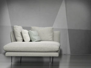 lars chaise longue by bonaldo 3D Model