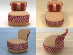poltrona juju - cole&ccedil;&atilde;o sushi by moroso Modelo 3D