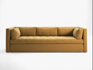 hackney 3-seater sofa by hay 3D Model
