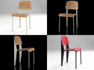 standard chair by vitra Modelo 3D