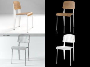 standard chair by vitra Modelo 3D