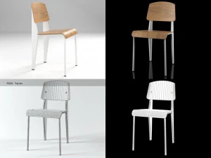 standard chair by vitra 3D Model