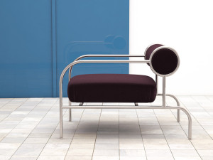 sofa with arms by cappellini Modèle 3D