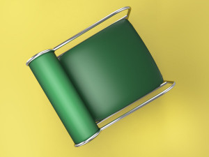 sofa with arms by cappellini Modèle 3D