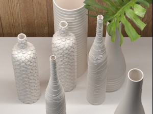 ceramic set 02 by smallaccents 3D Model