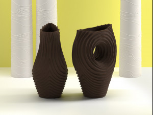 ceramic set 02 by smallaccents 3D Model