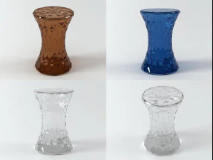 stone by kartell 3D Model