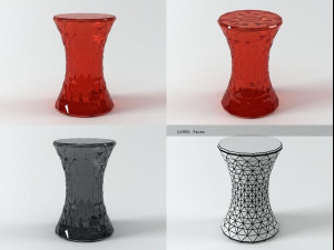 stone by kartell Modelo 3D