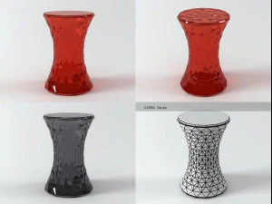 stone by kartell 3D Model