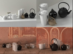 teatime set 3D Model