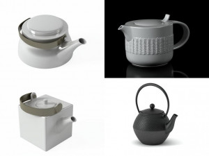teatime set 3D 模型