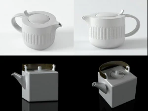 teatime set 3D Model