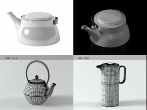 teatime set 3D Model