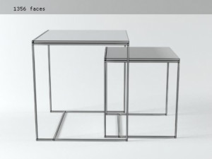 cube tables 3D Model