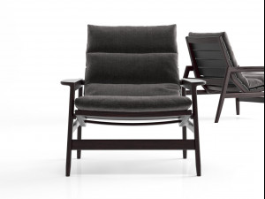 ipanema armchair by poliform 3D Model