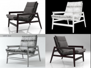 ipanema armchair by poliform 3D Model
