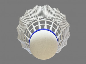 shuttlecock 01 3Dモデル